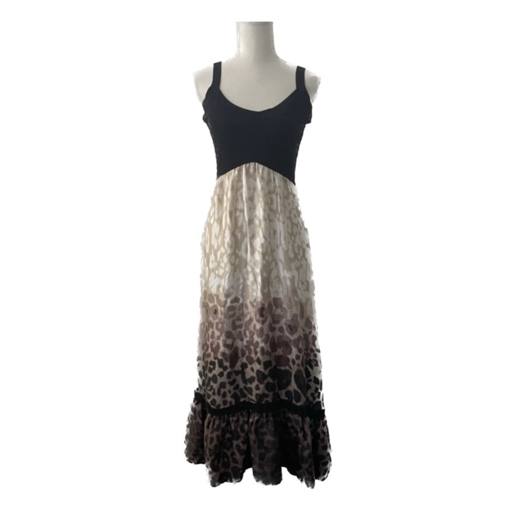 Animal Print Maxi Dress